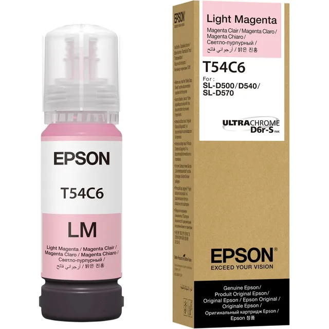 Botella De Tinta Color Magenta Claro Surelabd570