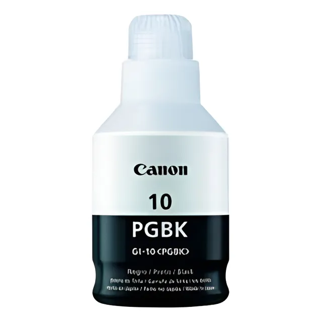 Tinta Negra Gi-10 Pgbk Canon G5010 G6010 G7010 Gm2010 Gm4010