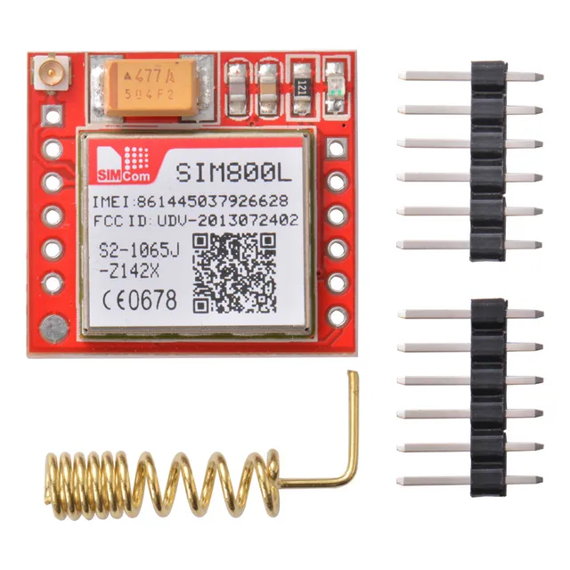 Módulo Celular Sim800l Gsm Gprs + Antena - Sim Card Arduino