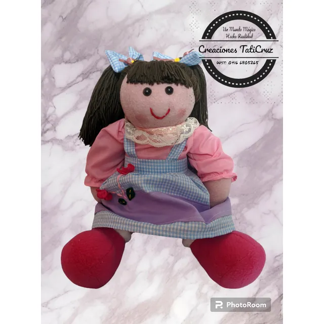 Muñecas De Trapo 40cm Alto