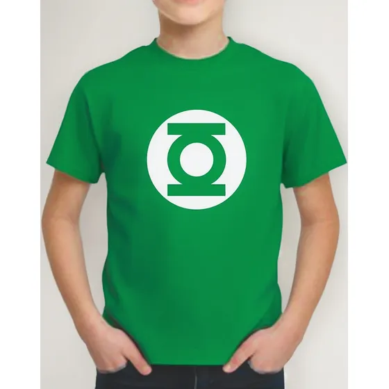 Camiseta Infantil Lanterna Verde