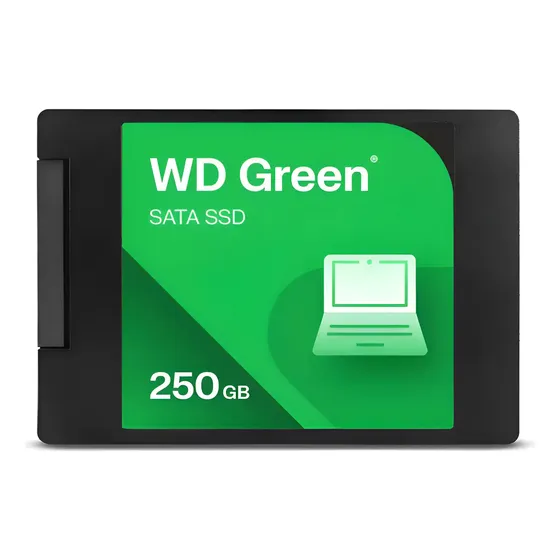 SSD WD Green 250GB Sata 3 2.5 7mm Interno Leitura 545MB/s