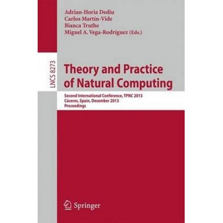 Libro Theory And Practice Of Natural Computing - Adrian H... Libro Theory And Practice Of Natural Computing - Adrian H...