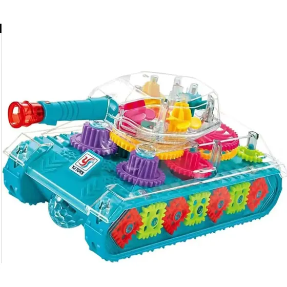 Juguete Carro Educativo Tanque Luces Sonidos Niños Juego