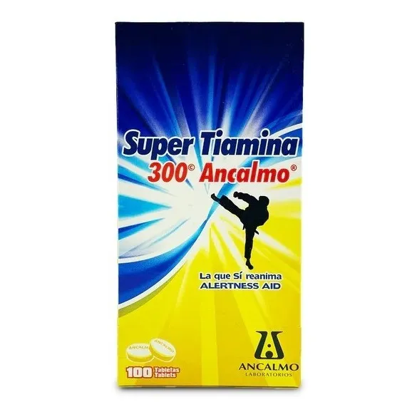 Super Tiamina 300 Con 100 Piezas Ancalmo