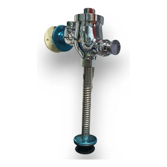 Valvula Para Urinario Push Boton Acero Inoxidable Cromado