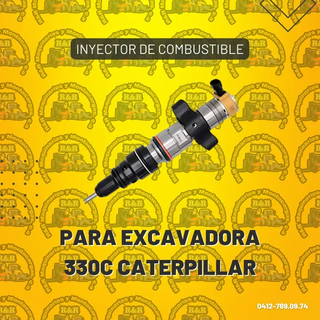 Inyector De Combustible Para Excavadora 330c Caterpillar