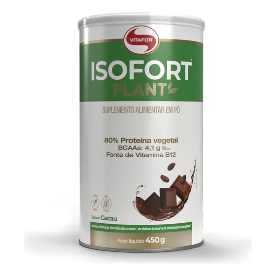 Isofort Plant Cacau 450g Vitafor