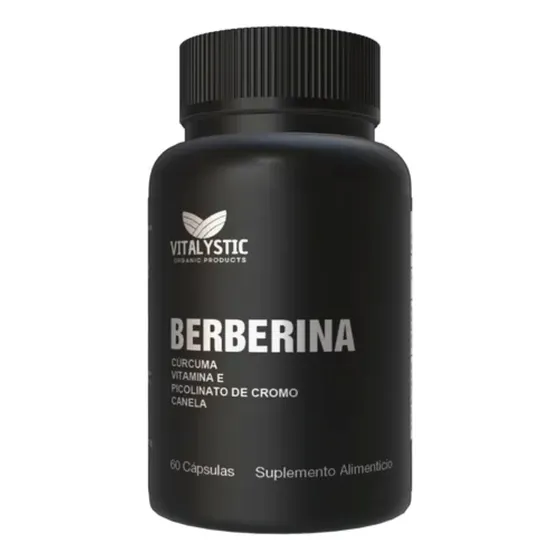 Berberina 500mg | 100 Cápsulas | Berberine Sabor Sin Sabor