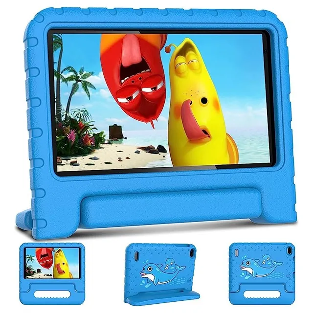 Tablet Aocwei X300 7'' Color Azul 2024 Android 13 para Niños 7gb Ram 64 Gb Rom Wifi 6 Bluetooth Certificación Gms Quad-core con Juegos Educativos