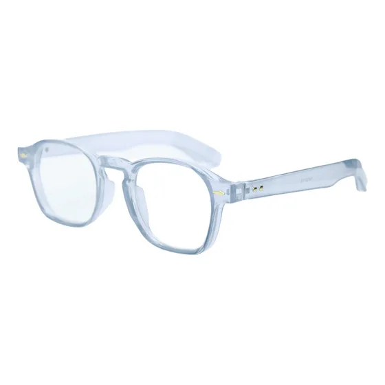Lentes Para Sol Redondos Gris Transparentes Estilo Hipster Para Hombre Basic Power Plástico Premium Antirreflejantes Estilo Vintage Protección Visual Moda Y Comodidad