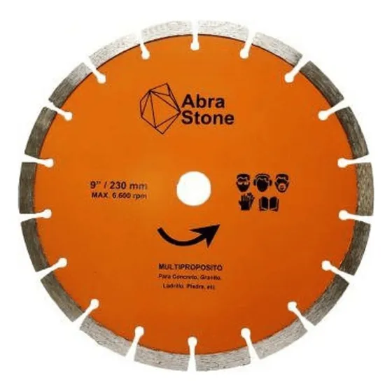 Disco Diamantado Corte 9 Multiproposito Segmentado 230mm