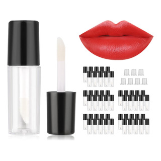 60pzs Brillo Labios Labios Tubos Dispensador 3ml Rellenable 60pzs Brillo Labios Labios Tubos Dispensador 3ml Rellenable
