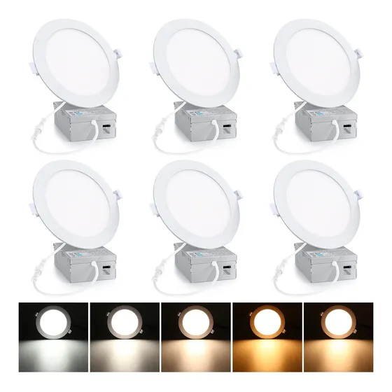 Highydroled 6 Luz Empotrabl Ultrafina 6  Caja Conexion 2700