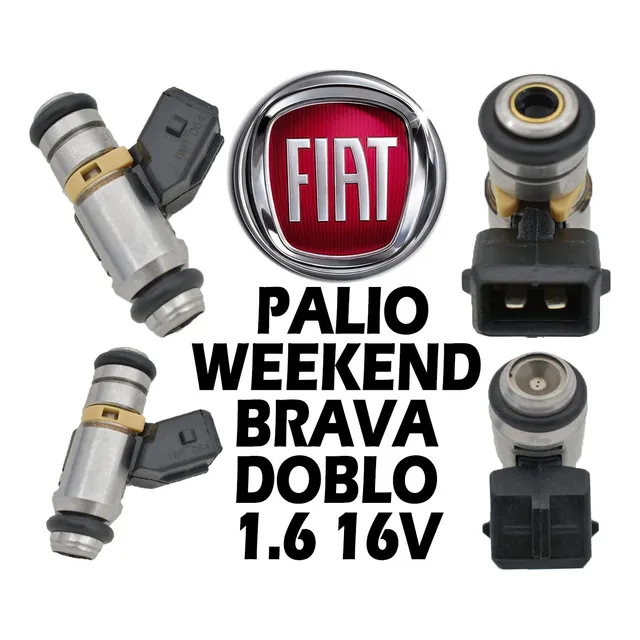 Inyector Gasolina Fiat Palio Weekend Brava Doblo 1.6 16v