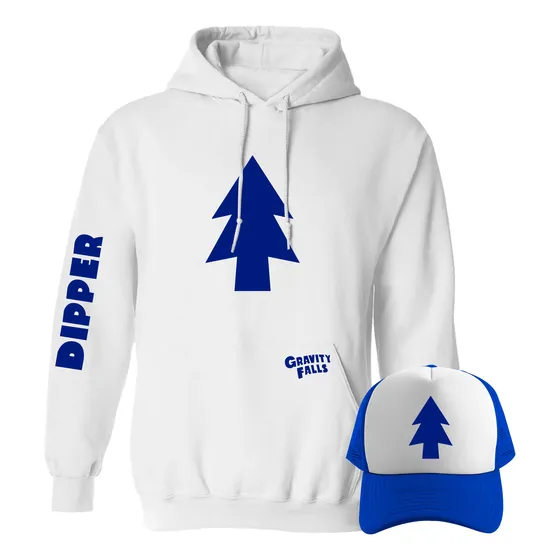 Paquete Sudadera Y Gorra: Dipper Pines Gravity Falls
