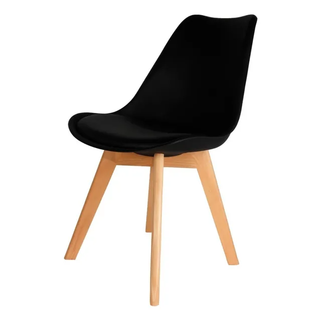Silla Tulip Eames Crosswood Con Almohadon 