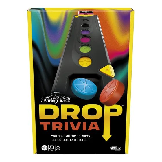 Jogo De Curiosidades Hasbro Gaming Drop Electronic Voice Com