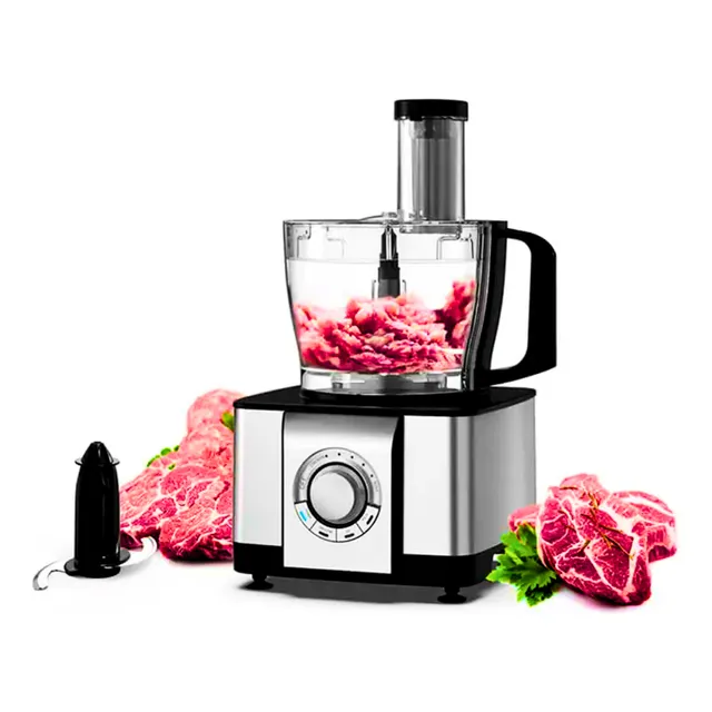 Procesador De Alimentos 650w Semiindustrial De Acero