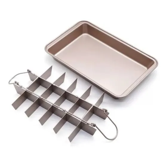 Bandeja Para Mini Brownies 18 Cavidades 