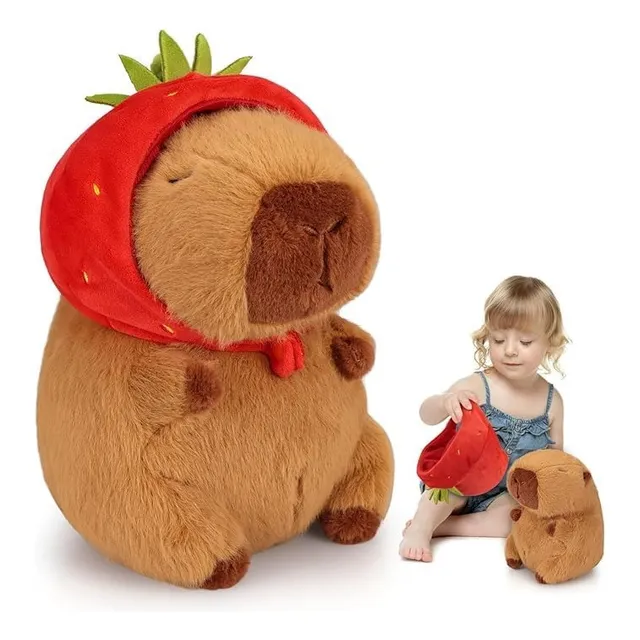 Peluche Suave De Capibara, Un Regalo Lindo Y Realista 25cm