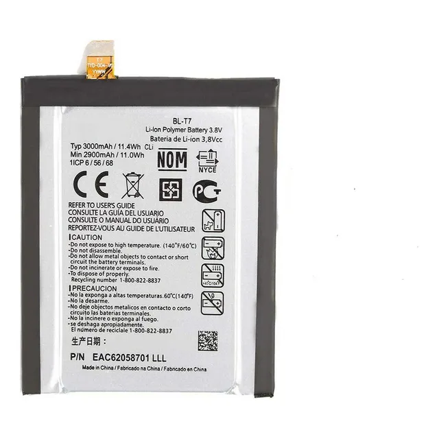 Bateria Para LG G2 Con Flex Bl-t7 Con Garantia 12 Meses