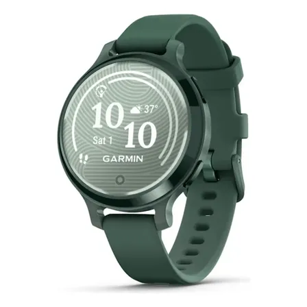 Relógio Garmin Com Monitor Cardíaco De Pulso Lily 2 Active Verde M/eg