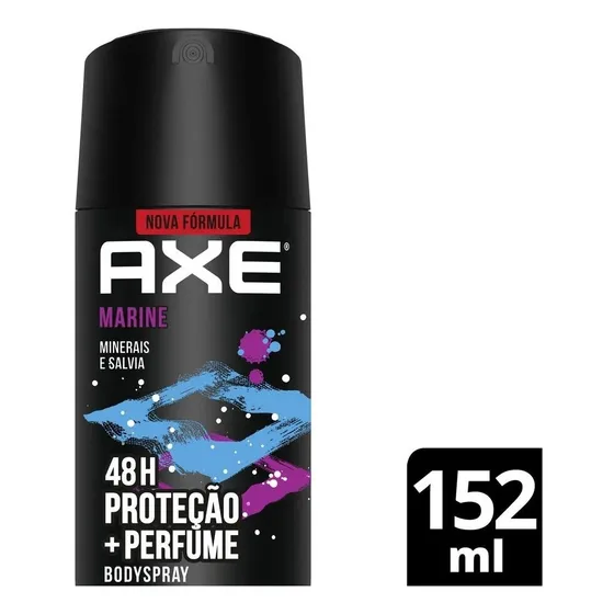  Antitranspirante Axe Marine 48h C/152ml Kit C/8