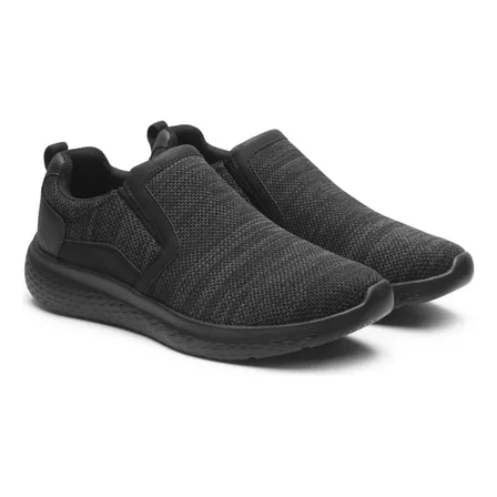 Tenis Flexi Para Hombre Estilo 415502 Negro