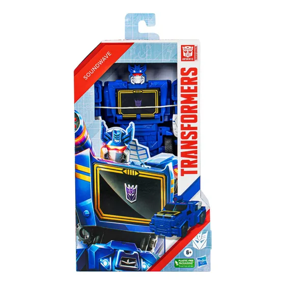 Boneco Transformers Authentics Soundwave F6761 Hasbro