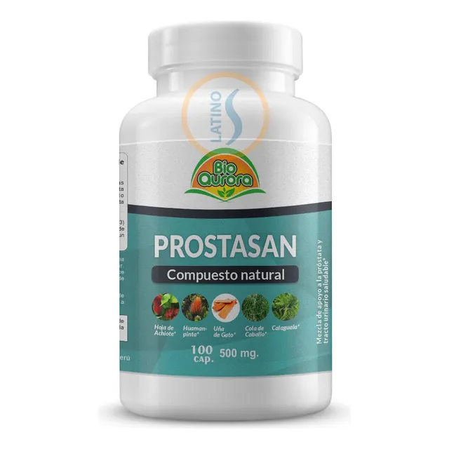 Prostasan 500mg Reforzado Uña De Gato Y Achiote Bioaurora