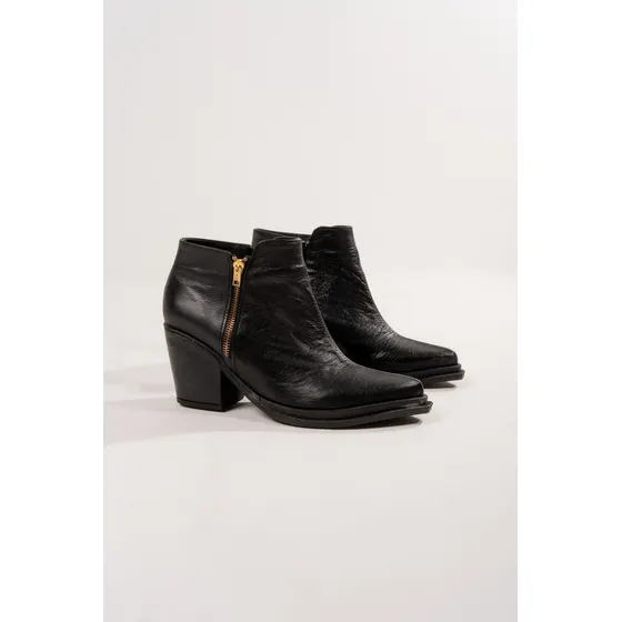 Bota Texana Vita Bella Mujer Cuero Ecológico - Sung