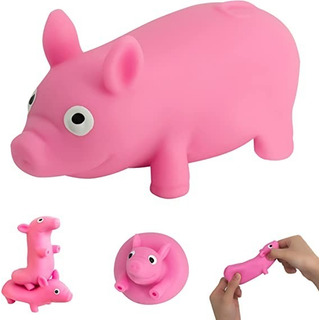 3 Pz Cerdito Arena Antiestrés Moldeable Sensorial Squishy 3 Pz Cerdito Arena Antiestrés Moldeable Sensorial Squishy