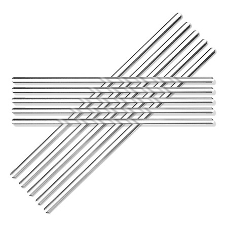 Agitador De Vidrio 6x250mm Kimax 5pzs Blanco Agitador De Vidrio 6x250mm Kimax 5pzs Blanco
