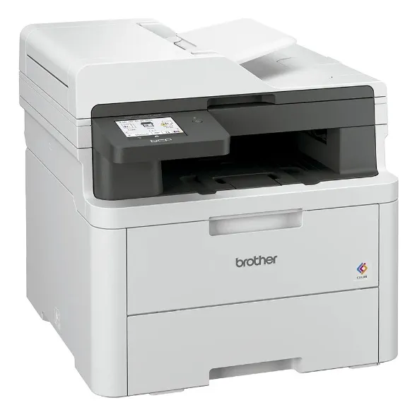 Láser/LED multifuncional Brother DCP-L3560CDW, color Wifi, 110 V, color blanco, 127 V