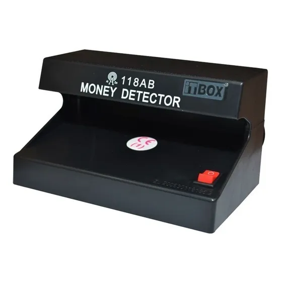 Probador Detector Billetes Falsos Luz Uv Mg Ultravioleta
