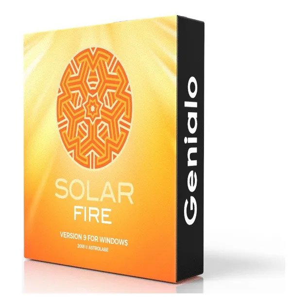 Software Solarfire 9 Para Astrologia - Inglés