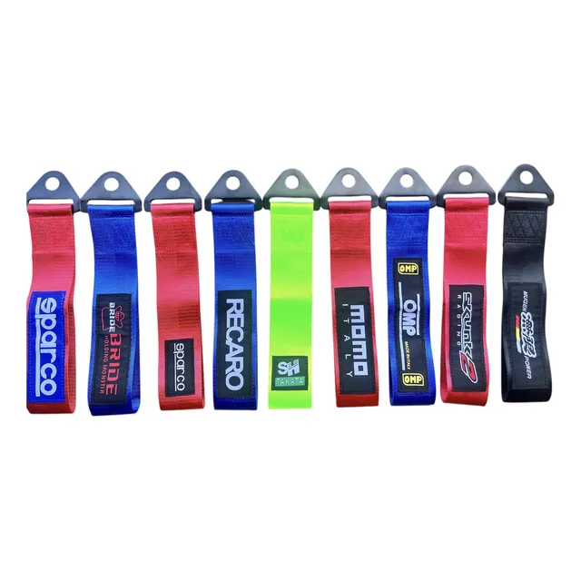 Tow Strap Cinta De Remolque Jdm Tunning Sparco Momo Bride