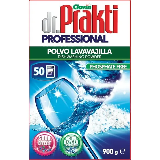 Jabón Profesional Lavavajillas Polvo Dr Prakti - 900 Gramos | Cuotas sin interés