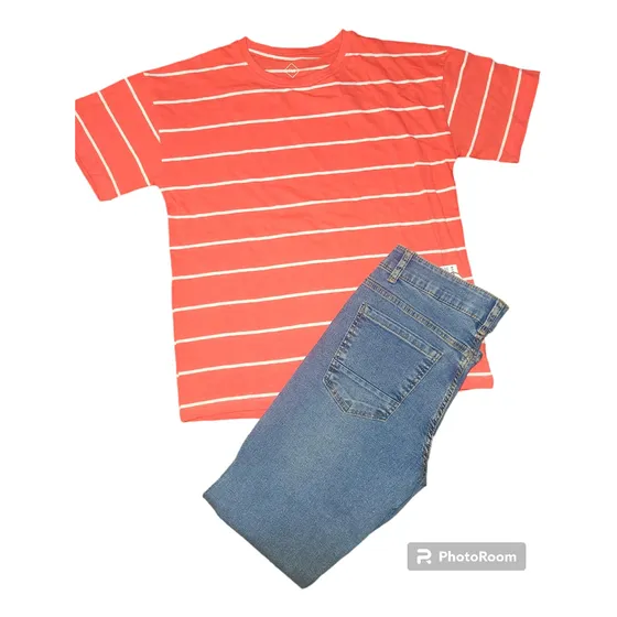 Conjunto De Niño Jean + Franela