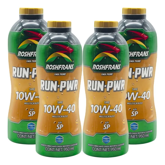 3.8 Litros Aceite De Motor Api Sp Sae 10w-40 Roshfrans