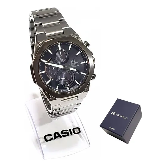 Relógio Casio Analógico Solar Edifice Efs-s570dc-1audf
