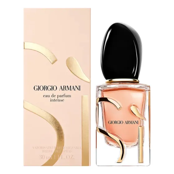 Armani Sì Si Eau De Parfum Intense 30ml Para Feminino Recarregável