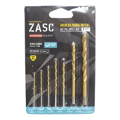 Set De Brocas Para Metal Zasc 7pzs
