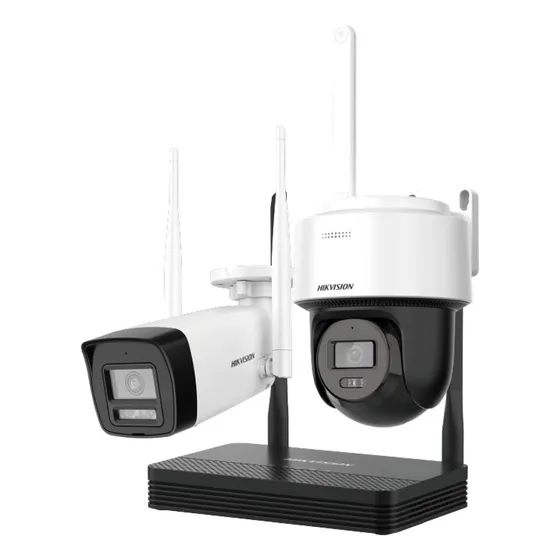 Hikvision Easy Link Wi-fi Kit Nvs + 2 Camaras 2mp