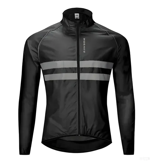 Cortavientos Chaqueta De Ciclismo Impermeable Wosawe Unisex