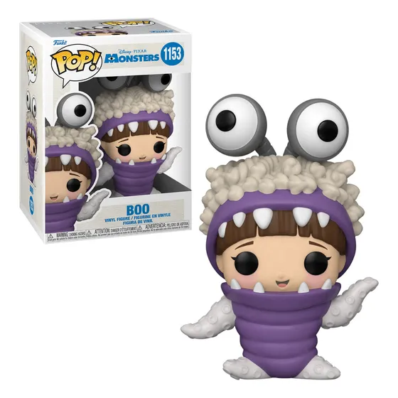 Funko Pop Monster Inc Boo With Hood Up #1153 Disney Pixar
