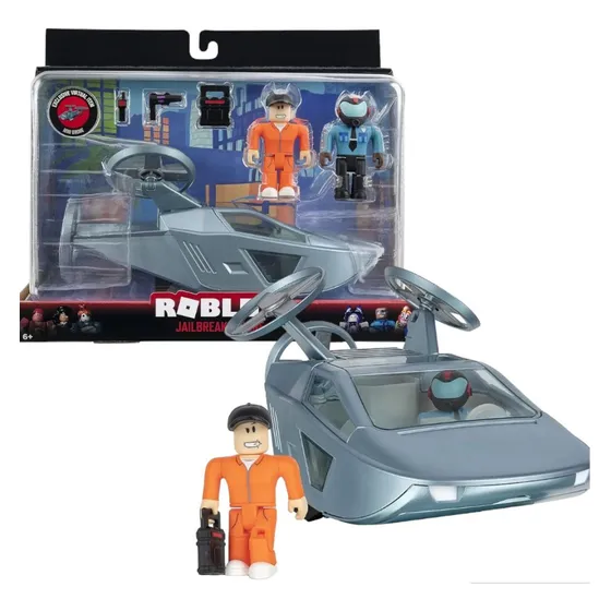 Roblox Playset Vehiculo Drone Escape Figuras Policia Ladrón