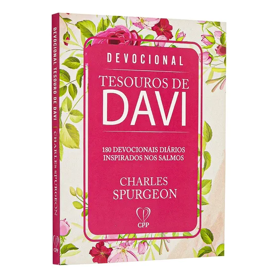 Livro Devocional Tesouros De Davi Circulo De Flores Com 180 Devocionais Tamanho Pequeno Charles Spurgeon