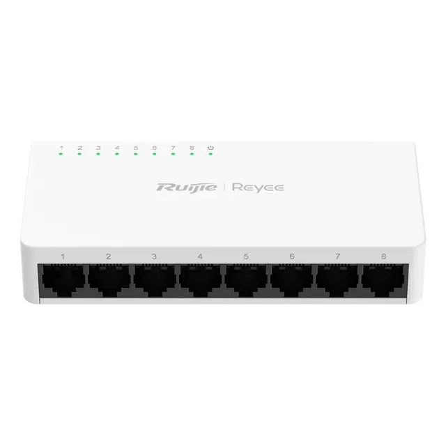 Switch Ruijie Reyee 8 Puertos No Adm 10/100 Mbps
